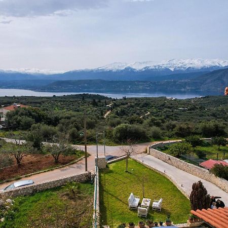 Villa Aitheras With Sea Views And Garden Stérnai Eksteriør bilde