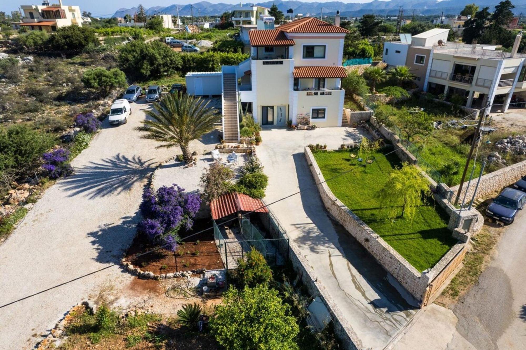 Villa Aitheras With Sea Views And Garden Stérnai Eksteriør bilde