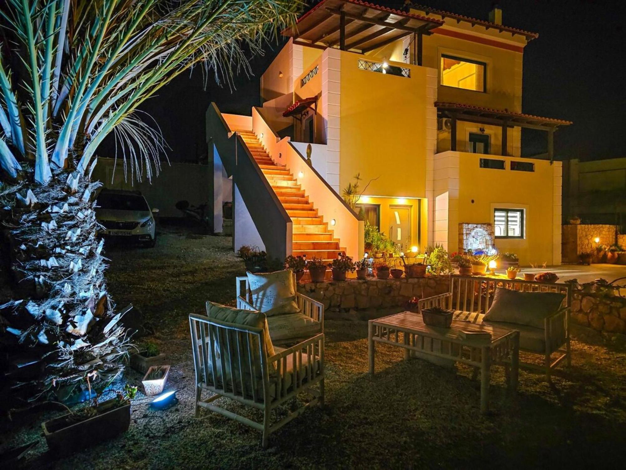 Villa Aitheras With Sea Views And Garden Stérnai Eksteriør bilde